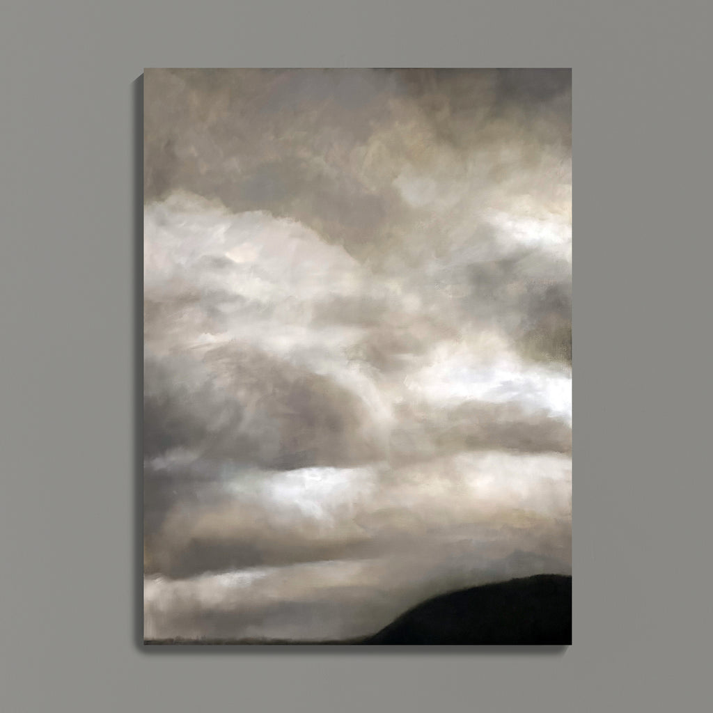 Homeward 40″ x 30″ — Oil and Cold Wax Canvas